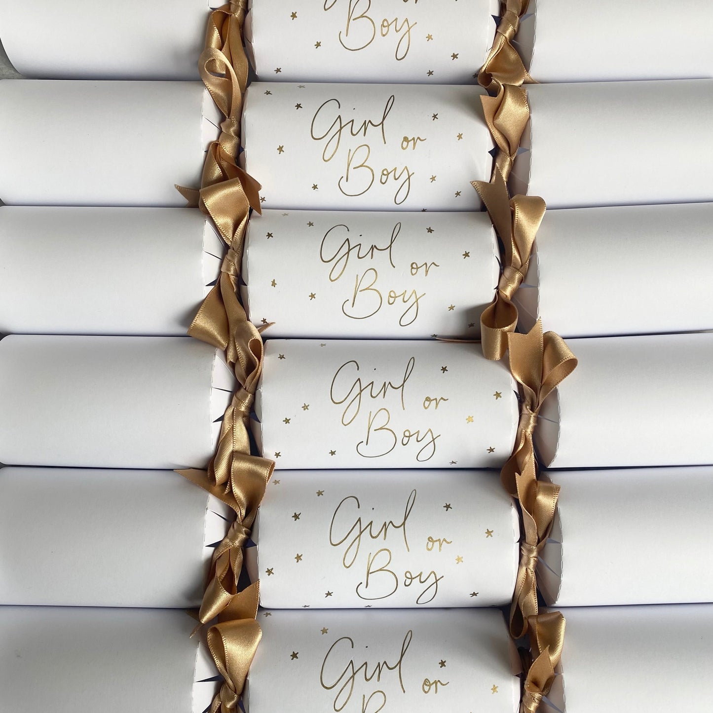 Gender Reveal Crackers