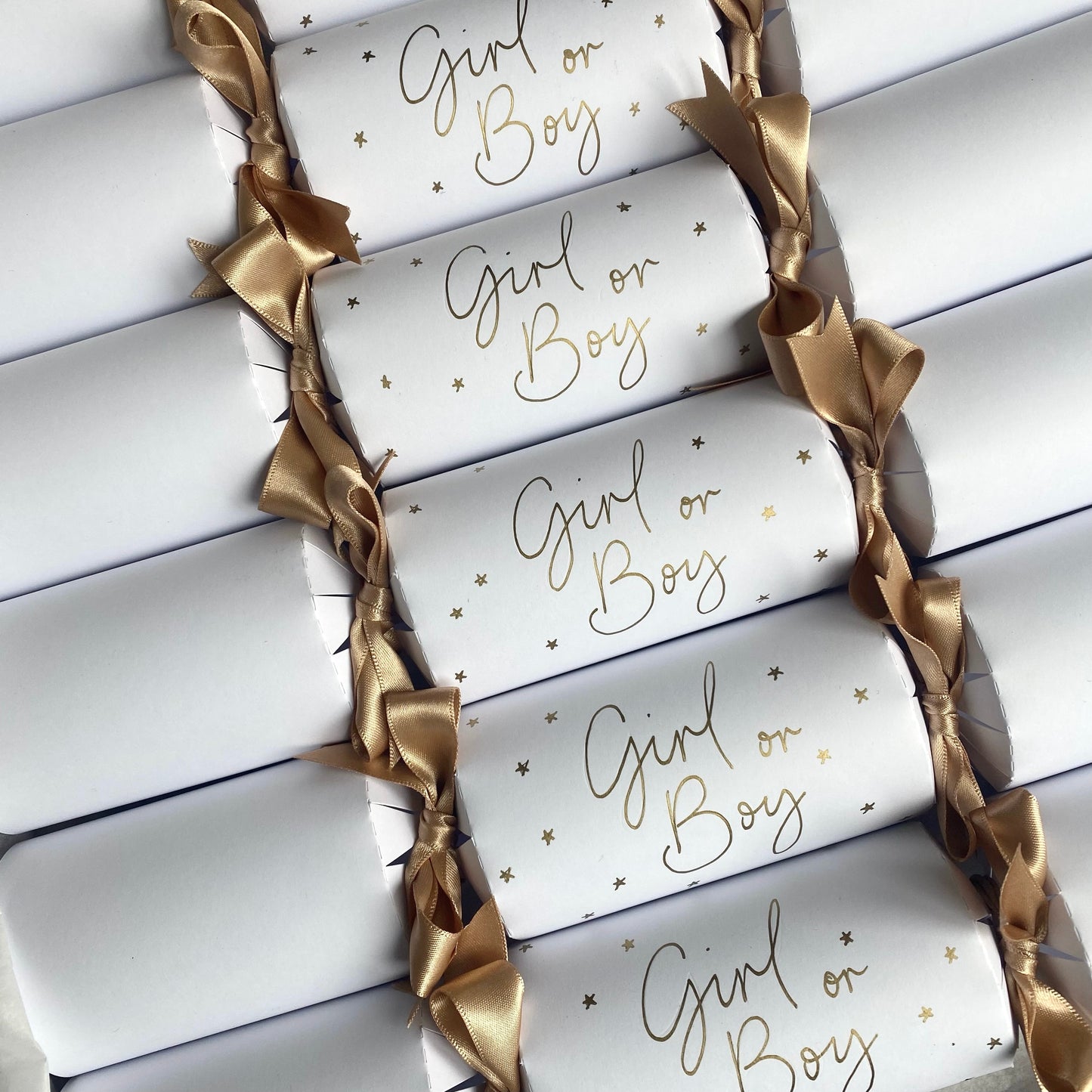 Gender Reveal Crackers