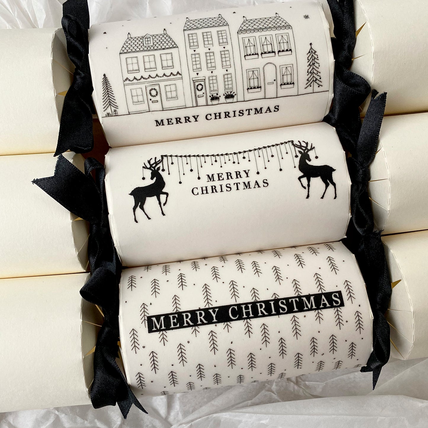 Hand Illustrated Family Christmas Cracker Kit