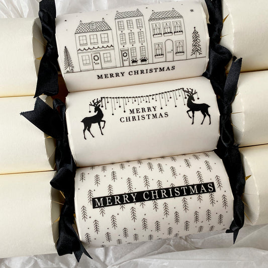 Hand Illustrated Family Christmas Cracker Kit