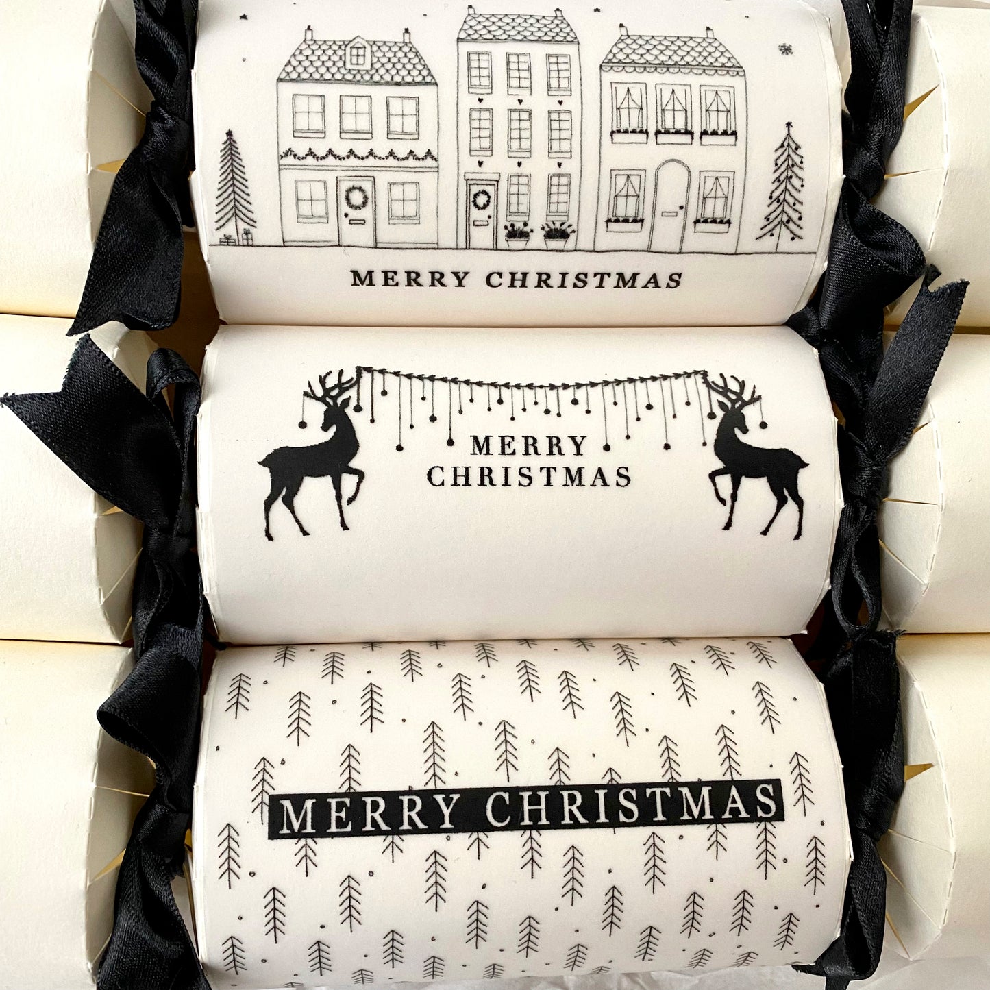 Hand Illustrated Family Christmas Cracker Kit