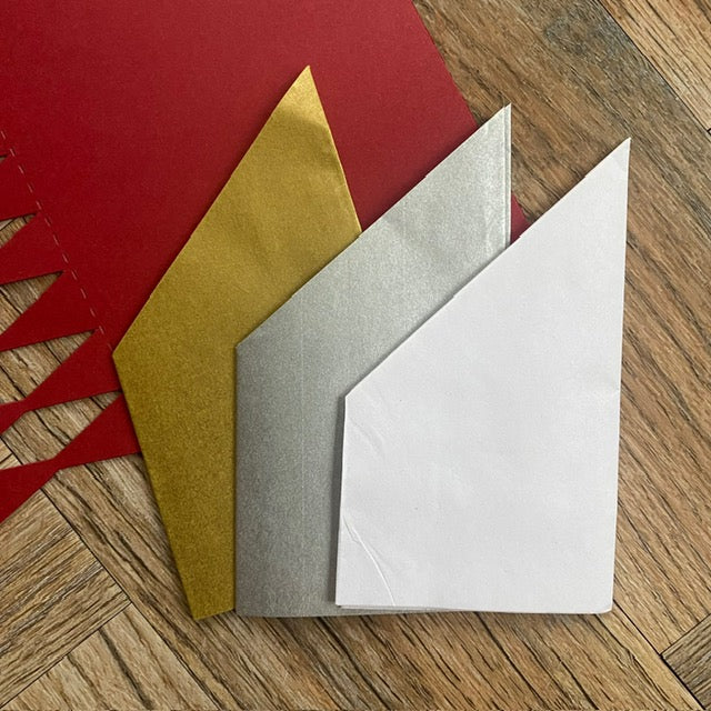 Red DIY Christmas Cracker Kit — Traditional Christmas Table
