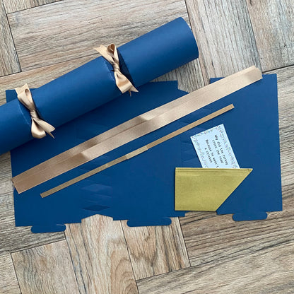 Personalised Individual Single Christmas Crackers — Handwritten, Handmade & Plastic‑Free