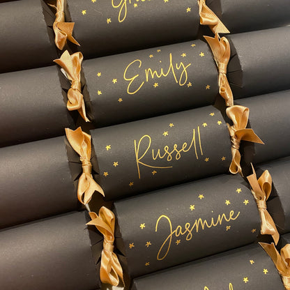 Personalised Christmas Crackers – Handwritten Scripted Luxury, Eco‑Friendly DIY Kit