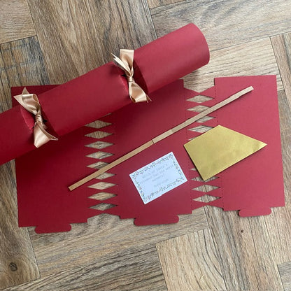 Personalised Christmas Crackers – Handwritten Luxury, Eco‑Friendly Ready‑Made or DIY Kit, Custom Colours