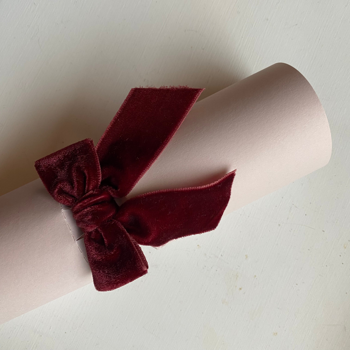 Personalised Crackers With Velvet Ribbons - Minimum Quantity 6