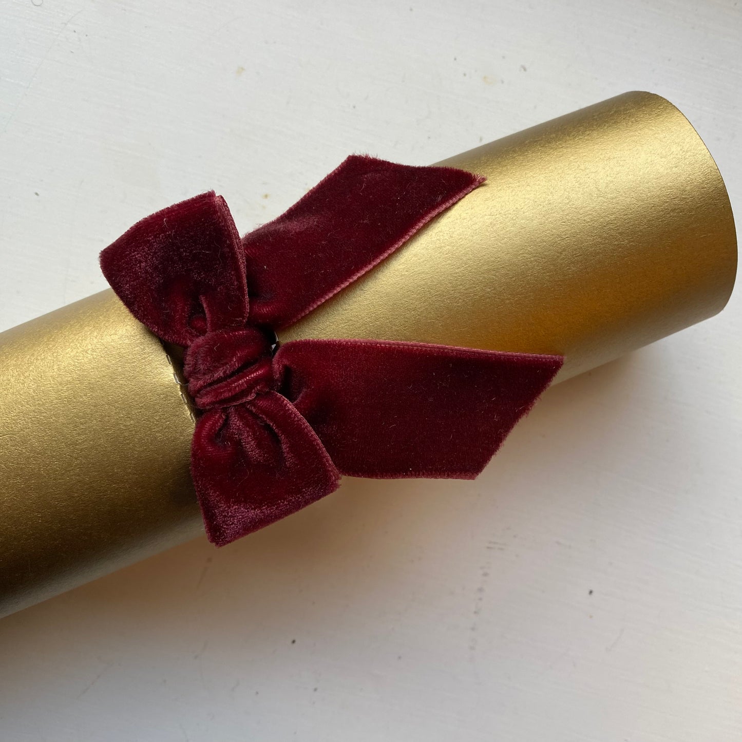 Personalised Crackers With Velvet Ribbons - Minimum Quantity 6