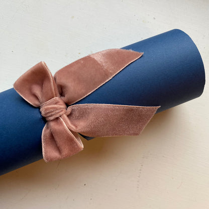 Personalised Crackers With Velvet Ribbons - Minimum Quantity 6