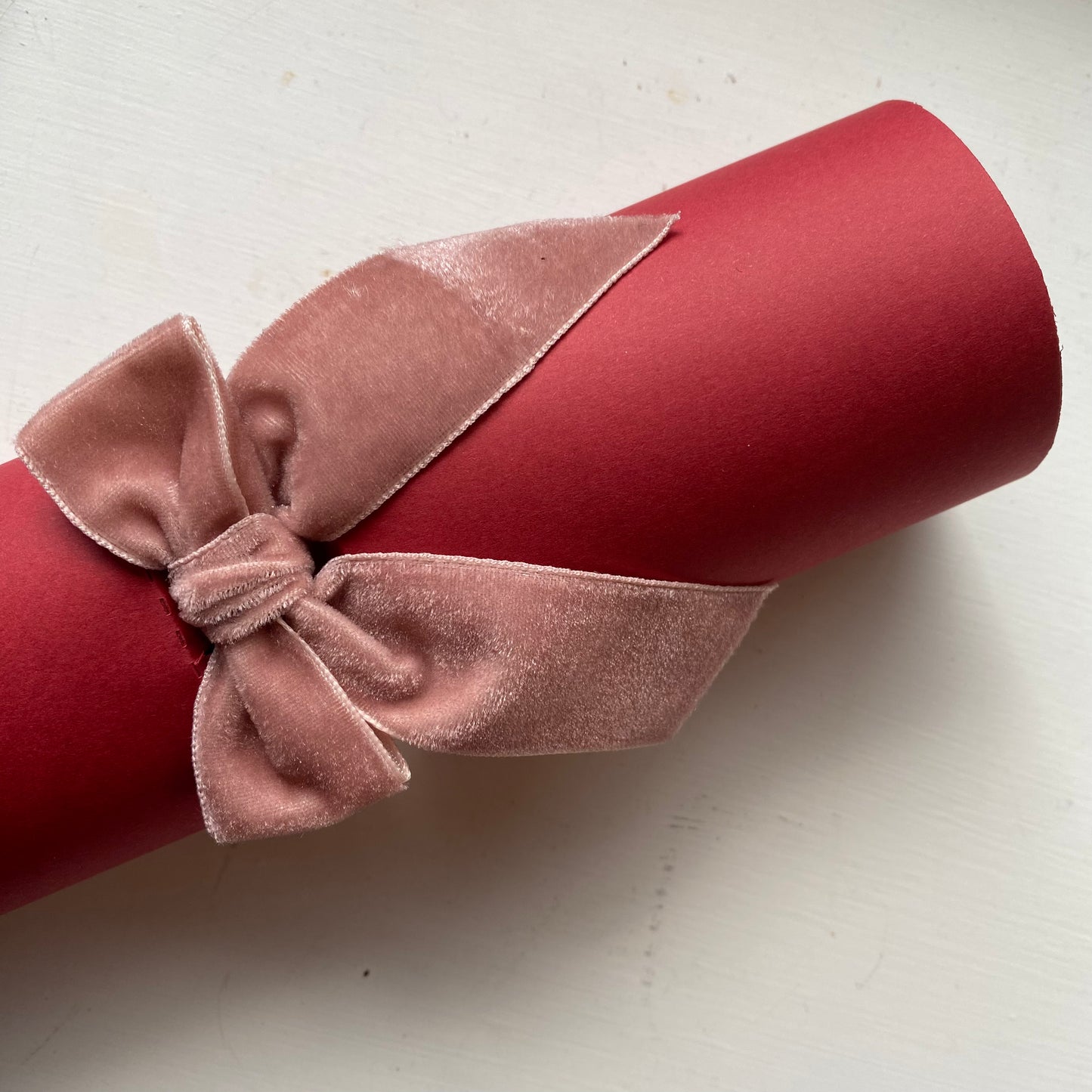 Personalised Crackers With Velvet Ribbons - Minimum Quantity 6
