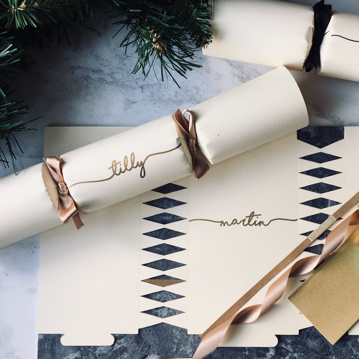Personalised Single Christmas Cracker
