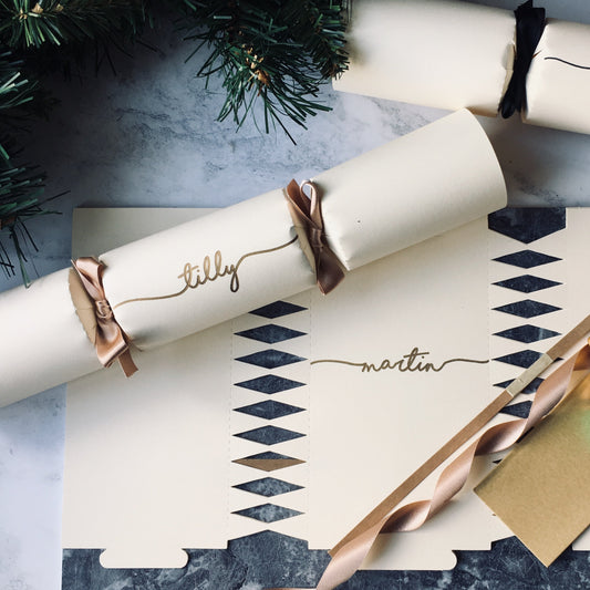 Personalised Single Christmas Cracker